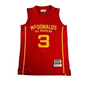 Authentic Classics Kevin Durant McDonalds All American Jersey Red Yellow Size M